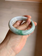 Load image into Gallery viewer, 56.4mm certificated Type A 100% Natural sunny green Jadeite Jade bangle Z129-2352
