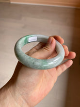 Load image into Gallery viewer, 56.4mm certificated Type A 100% Natural sunny green Jadeite Jade bangle Z129-2352
