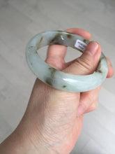 Load image into Gallery viewer, 57mm Certified type A 100% Natural icy watery light green brown The illusionary world Jadeite bangle BL116-9434
