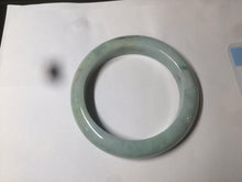 Load image into Gallery viewer, 57.4mm  certified type A 100% Natural green/blue/purple jadeite jade bangle M81-2106
