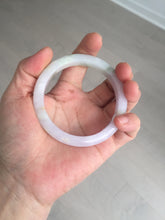 Load image into Gallery viewer, Sold.please do&#39;t order. thanks. 56mm Certified type A 100% Natural light purple white green yellow(LU FU SHOU)Jadeite bangle BN60-3559
