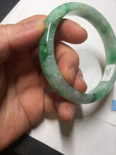 Load image into Gallery viewer, 58mm certified 100% natural Type A sunny green red jadeite jade bangle PB166-4659

