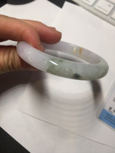 Load image into Gallery viewer, Sold.please do&#39;t order. thanks. 56mm Certified type A 100% Natural light purple white green yellow(LU FU SHOU)Jadeite bangle BN60-3559
