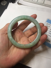 Load image into Gallery viewer, 58mm certified 100% natural Type A sunny green red jadeite jade bangle PB167-4661
