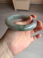 Load image into Gallery viewer, 60mm Certified Type A 100% Natural white/light purple/brown/yellow/gray(FU LU SHOU) Jadeite Jade bangle BF107-8641
