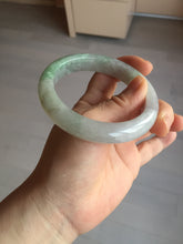 Load image into Gallery viewer, 58.5mm certified Type A 100% Natural green/red/gray/purple (FU LU SHOU) Jadeite Jade bangle BL79-8646 BL79-8646
