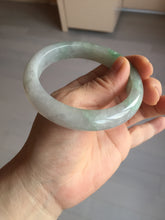 Load image into Gallery viewer, 58.5mm certified Type A 100% Natural green/red/gray/purple (FU LU SHOU) Jadeite Jade bangle BL79-8646 BL79-8646
