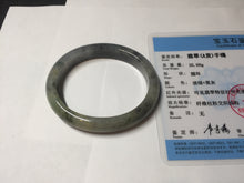 Load image into Gallery viewer, 61.5mm Certified Type A 100% Natural white/light purple/green Jadeite Jade bangle BF109-1929
