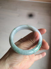 Load image into Gallery viewer, 56.4mm certificated Type A 100% Natural sunny green Jadeite Jade bangle Z129-2352
