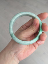 Load image into Gallery viewer, 57mm Certified Type A 100% Natural sunny green yellow Jadeite Jade bangle BS27-4418
