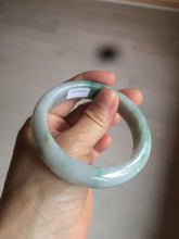 Load image into Gallery viewer, 56.4mm certificated Type A 100% Natural sunny green Jadeite Jade bangle Z129-2352
