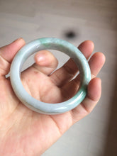 Load image into Gallery viewer, 56.4mm certificated Type A 100% Natural sunny green Jadeite Jade bangle Z129-2352
