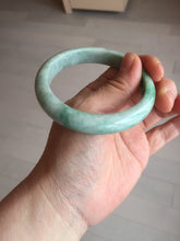 Load image into Gallery viewer, 57mm Certified Type A 100% Natural sunny green yellow Jadeite Jade bangle BS27-4418
