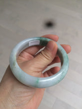 Load image into Gallery viewer, 56.4mm certificated Type A 100% Natural sunny green Jadeite Jade bangle Z129-2352
