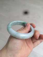 Load image into Gallery viewer, 56.4mm certificated Type A 100% Natural sunny green Jadeite Jade bangle Z129-2352
