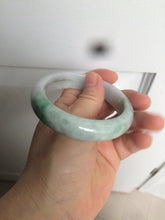 Load image into Gallery viewer, 56.4mm certificated Type A 100% Natural sunny green Jadeite Jade bangle Z129-2352
