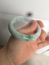 Load image into Gallery viewer, 56.4mm certificated Type A 100% Natural sunny green Jadeite Jade bangle Z128-2357
