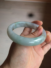 Load image into Gallery viewer, Reserved! Please don&#39;t order. 56.8mm certified type A 100% Natural icy watery green/white/brown/purple jadeite jade bangle Z127-4408
