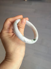 Load image into Gallery viewer, 56.4 mm certificated Type A 100% Natural green purple white Jadeite Jade bangle BL65-6232
