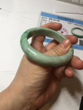 Load image into Gallery viewer, 56.2mm certified Type A 100% Natural sunny green/white/red Jadeite Jade bangle BS35-4433
