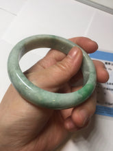 Load image into Gallery viewer, 56mm Certified Type A 100% Natural sunny green Jadeite Jade bangle AU8-4428
