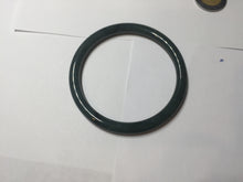 Load image into Gallery viewer, 55mm Certified Type A 100% Natural dark green/blue/gray Guatemala slim round cut Jadeite bangle PA84-1027
