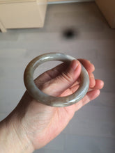 Load image into Gallery viewer, 52.5mm 100% natural beige pink gray round cut Coral Jade (珊瑚玉) bangle SY45
