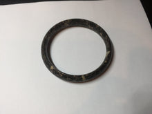 Load image into Gallery viewer, Sold! Please don&#39;t order. Thanks. 59.5mm 100% natural black background with white/yellow/red flowers Plum blossom Jade(梅花玉) bangle SY98-4
