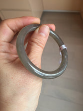 Load image into Gallery viewer, Sale! Certified 50.6mm 100% Natural icy gray nephrite Hetian Jade bangle HT24-3358
