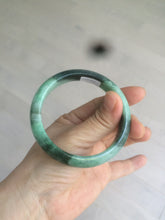 Load image into Gallery viewer, 55.5mm certified 100% natural Type A dark green/sunny green  jadeite jade bangle AX5-2839
