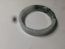 Load image into Gallery viewer, 51.7mm Certified type A 100% Natural sunny green/purple square Jadeite Jade  bangle AZ55-7273
