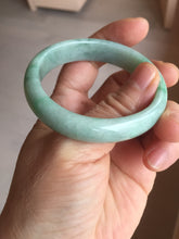 Load image into Gallery viewer, 47mm certified 100% natural Type A sunny green oval jadeite jade bangle PC20-(0179)
