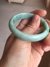 Load image into Gallery viewer, 47mm certified 100% natural Type A sunny green oval jadeite jade bangle PC20-(0179)
