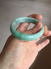 Load image into Gallery viewer, 47mm certified 100% natural Type A sunny green oval jadeite jade bangle PC20-(0179)
