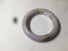 Load image into Gallery viewer, 54mm Certified 100% natural Type A green/brown/purple jadeite jade bangle AR84-5217
