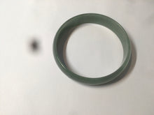 Load image into Gallery viewer, 51.6mm certified Type A 100% Natural oily dark green  thin style Jadeite jade bangle M87-2820
