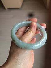 Load image into Gallery viewer, 57mm Certified Type A 100% Natural green/blue chubby  jadeite Jade bangle BH11-4406
