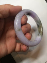 Load image into Gallery viewer, 51.4mm Certified 100% natural Type A green/brown/purple jadeite jade bangle AR86-5212
