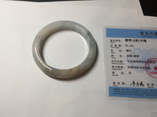 Load image into Gallery viewer, 56.4mm certificated Type A 100% Natural light green/blue/brown Jadeite Jade bangle BL119-9432
