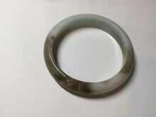 Load image into Gallery viewer, 59.2mm certified Type A 100% Natural green brown pink Jadeite Jade bangle BL120-9433
