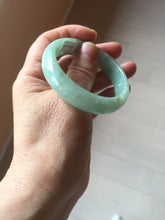 Load image into Gallery viewer, 56.5mm 100% natural type A sunny green/white/purple/red (FU LU SHOU) jadeite jade bangle BF123-4043
