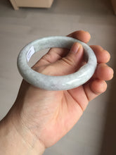 Load image into Gallery viewer, 57mm Certified Type A 100% Natural light green white jadeite Jade bangle GL48-14-4017
