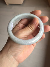 Load image into Gallery viewer, 57mm Certified Type A 100% Natural light green white jadeite Jade bangle GL48-14-4017
