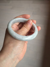 Load image into Gallery viewer, 56.8mm Certified Type A 100% Natural light green white jadeite Jade bangle GL48-13-4009
