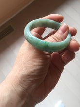 Load image into Gallery viewer, 47mm certified 100% natural Type A sunny green oval jadeite jade bangle PC20-(0179)
