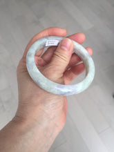 Load image into Gallery viewer, 58.5mm Certified Type A 100% Natural white/light purple/green Jadeite Jade bangle BF121-1927
