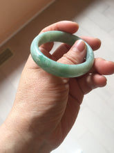 Load image into Gallery viewer, 47mm certified 100% natural Type A sunny green oval jadeite jade bangle PC20-(0179)
