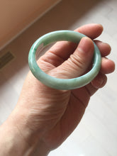 Load image into Gallery viewer, 47mm certified 100% natural Type A sunny green oval jadeite jade bangle PC20-(0179)
