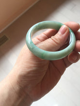 Load image into Gallery viewer, 47mm certified 100% natural Type A sunny green oval jadeite jade bangle PC20-(0179)
