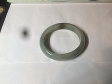 Load image into Gallery viewer, 50mm certified 100% natural Type A dark green/black oval jadeite jade bangle AM84-2870
